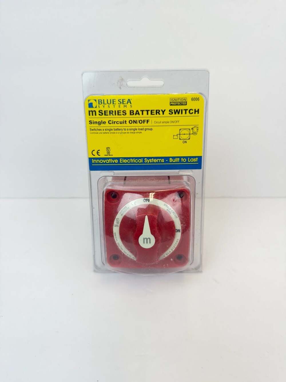 Blue Sea Systems 6006 M-Series Battery Switch Single Circuit ON/OFF